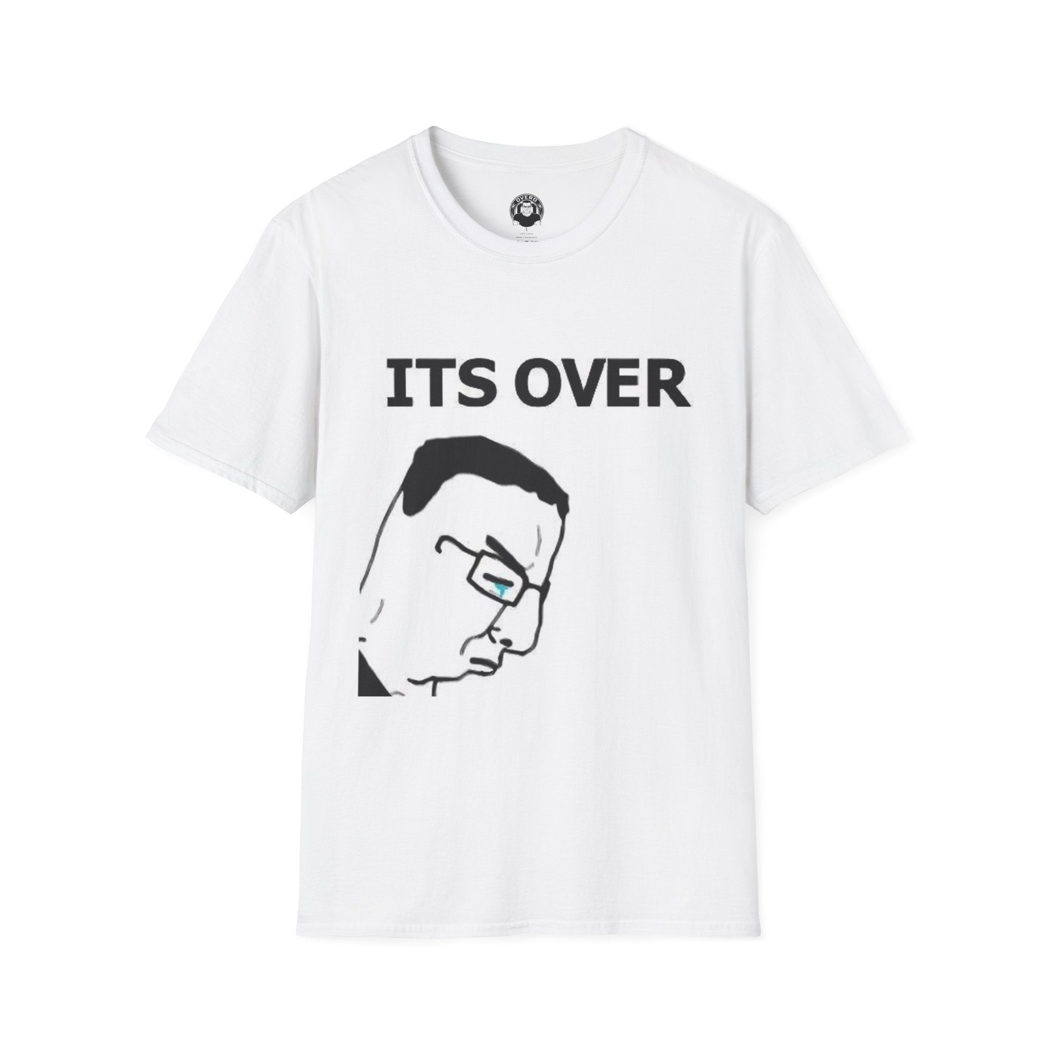 ITS OVER WHITE TEE