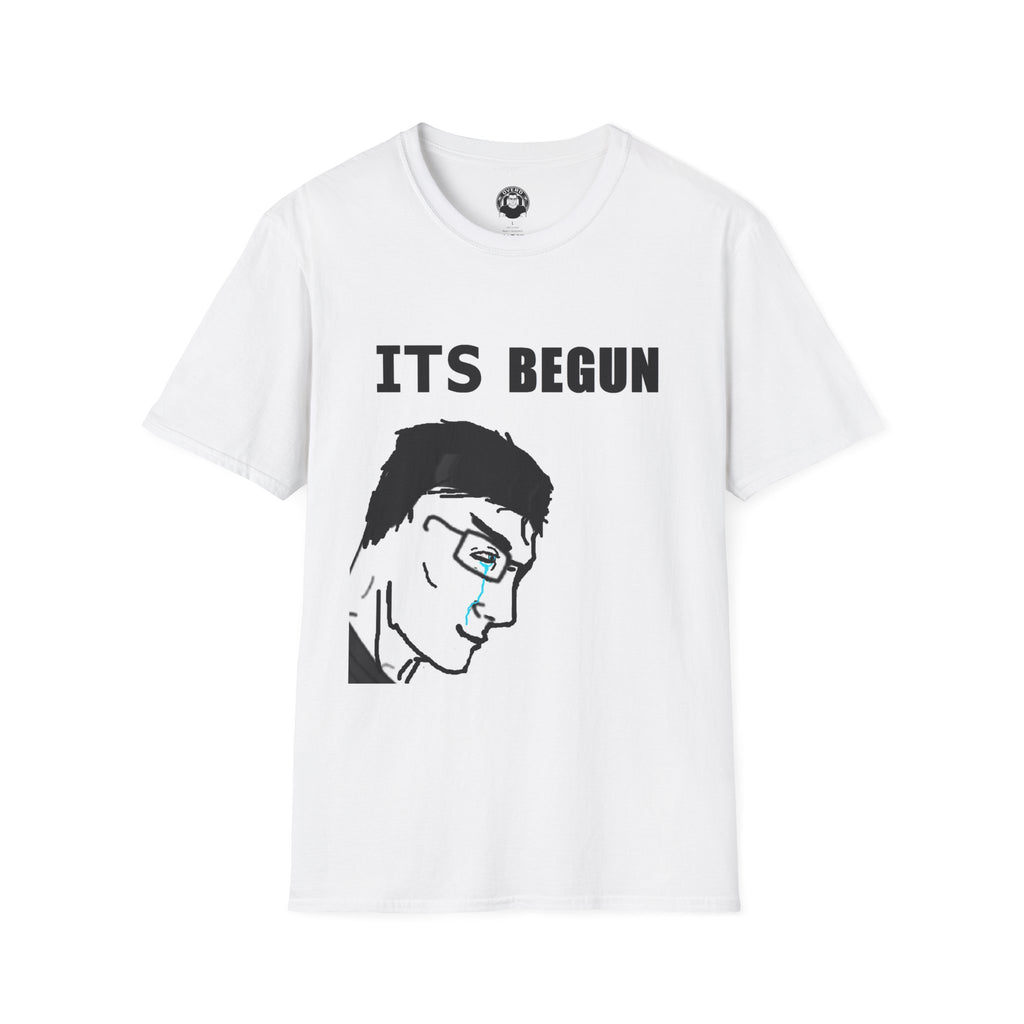 ITS BEGUN TEE (WHITE)