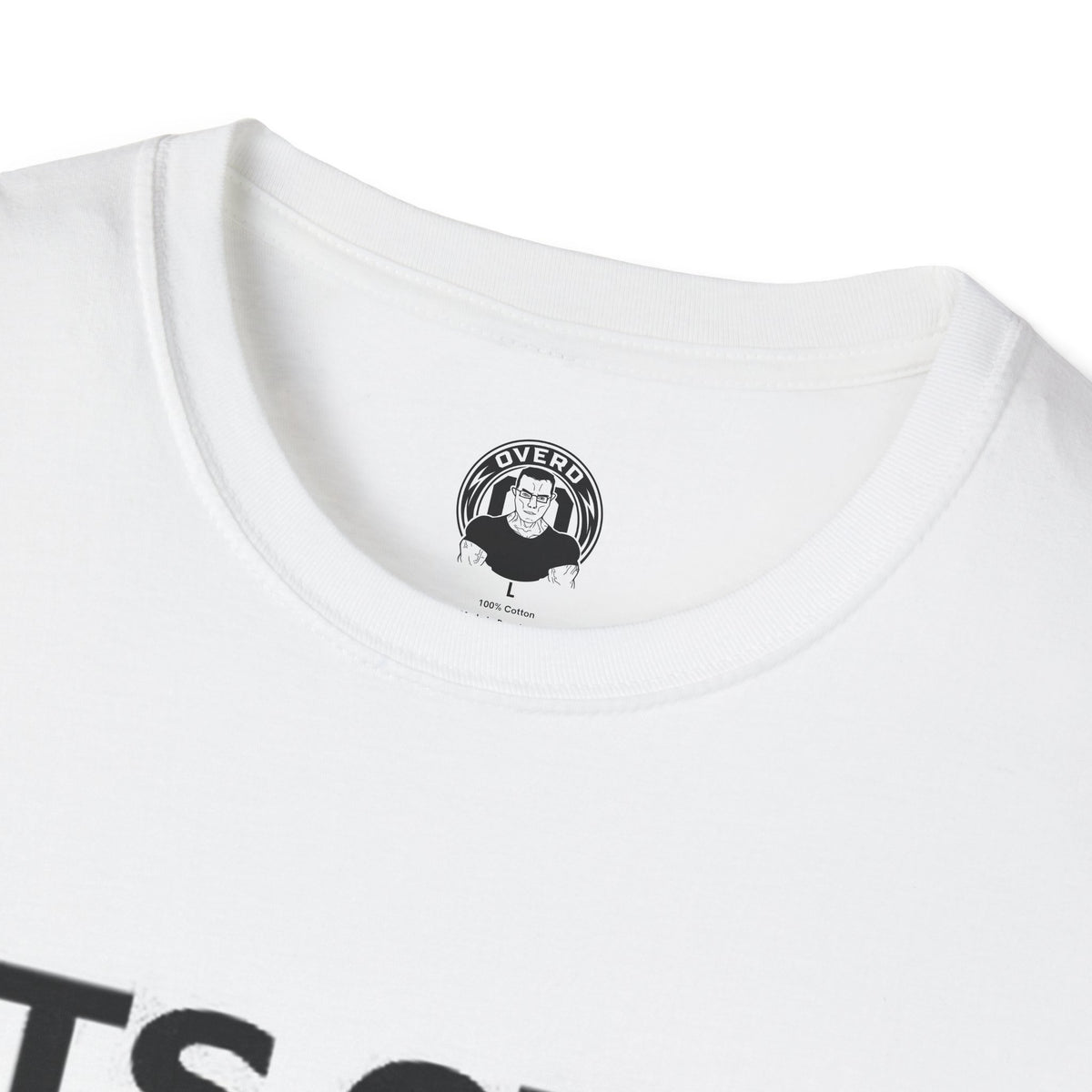 ITS OVER WHITE TEE